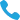 Blue phone icon